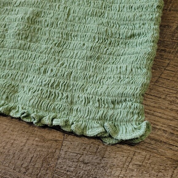 AERIE | Jungle Thrills Smocked Tank Top | Sz. M - Picture 3 of 6